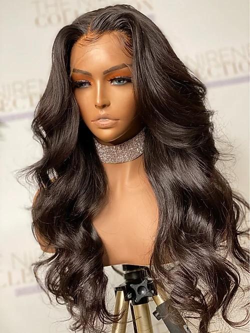 SUPER FINE HD INVISIBLE UNDETECTABLE SEAMLESS SWISS TRANSPARENT LACE WIG 1624 INCHES HUMAN