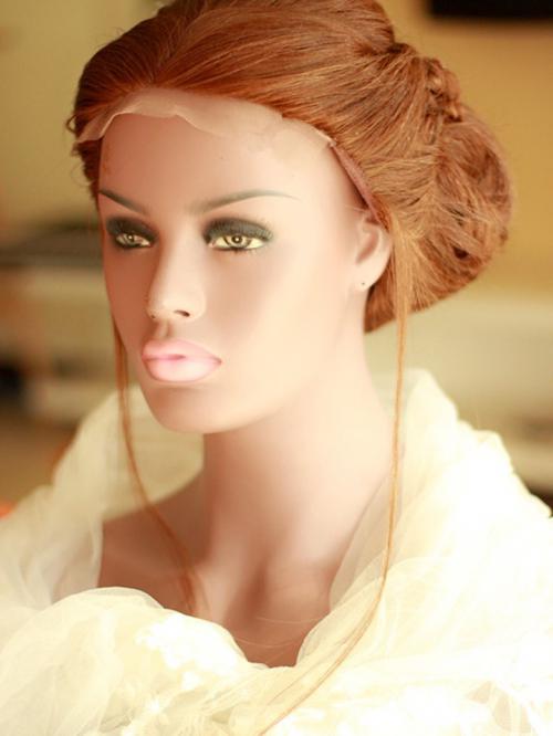 bridal hair wig
