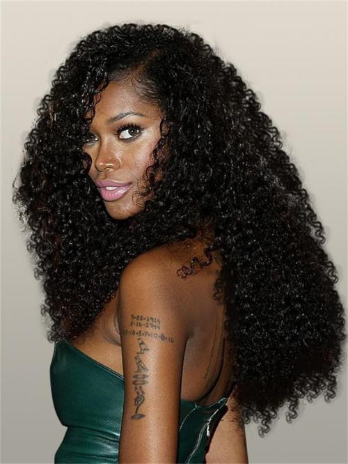 Custom Jessica White Inspired Curly Full Lace Human Hair Wig - JW088 ...