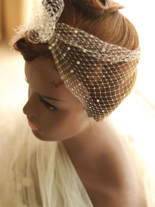 bridal hair wig